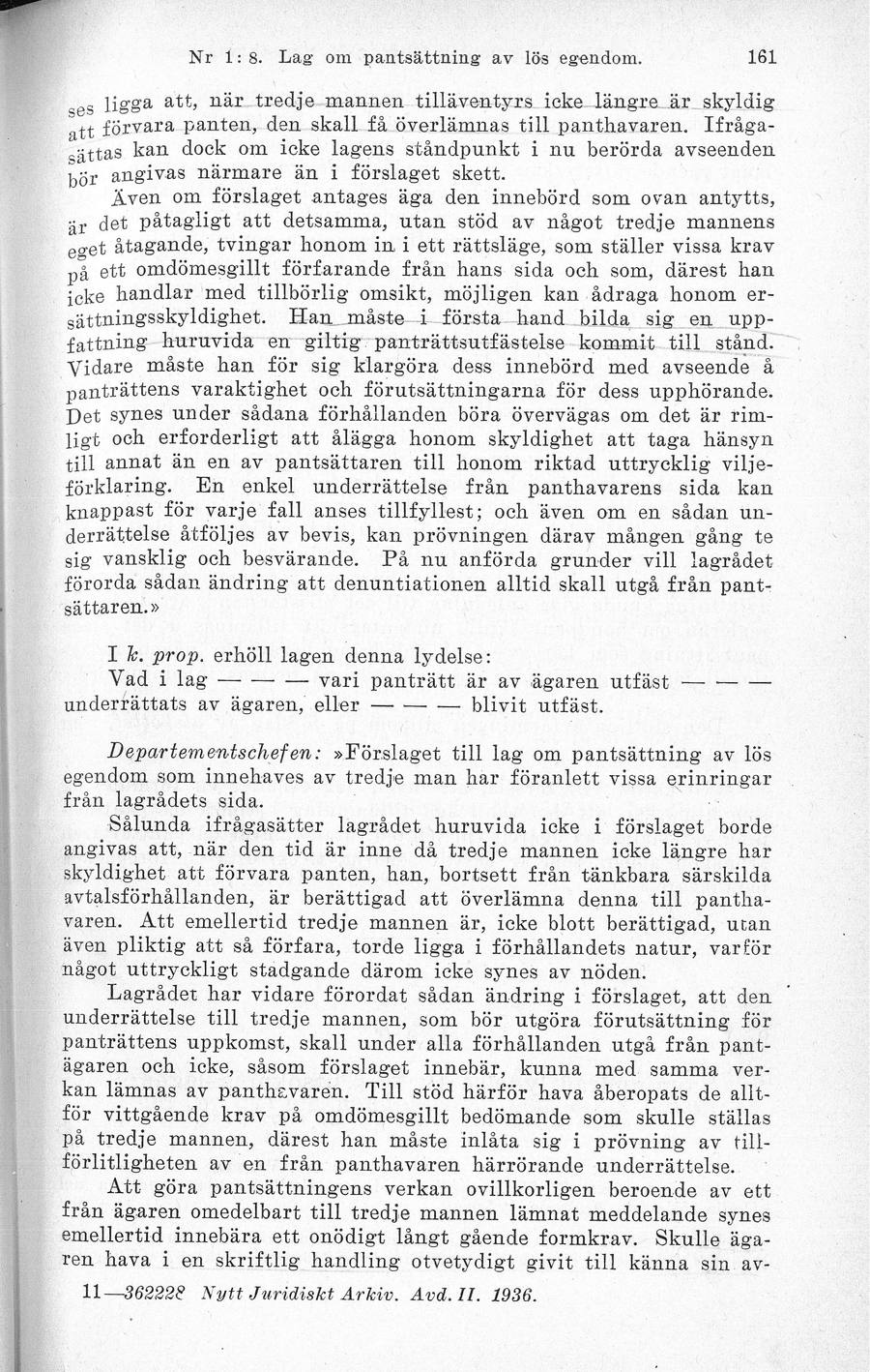 Sidbild, NJA II 1936 s. 161
