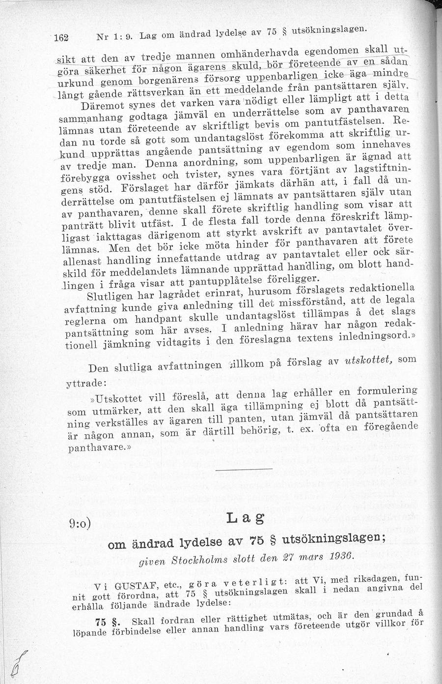 Sidbild, NJA II 1936 s. 162
