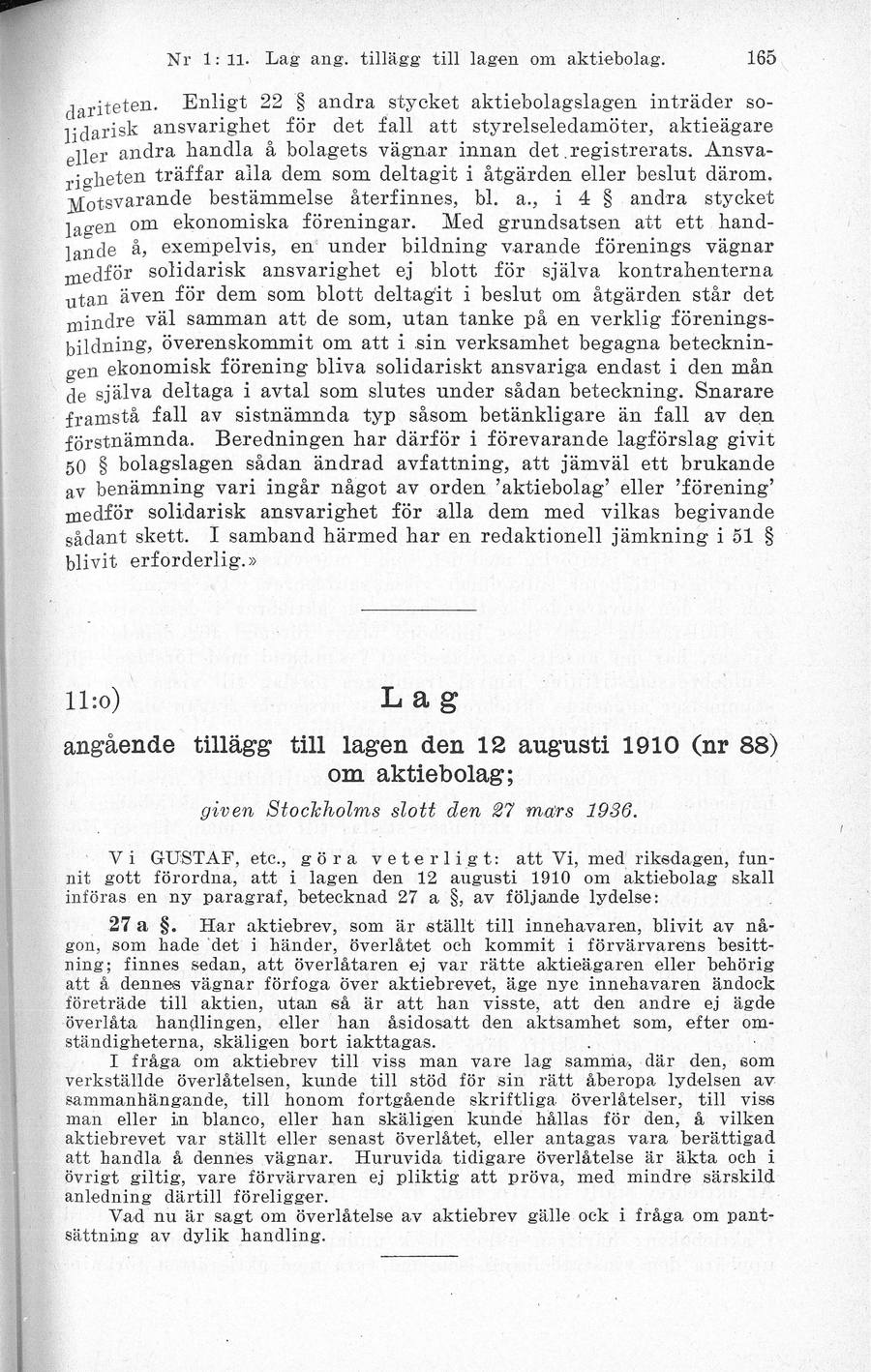 Sidbild, NJA II 1936 s. 165
