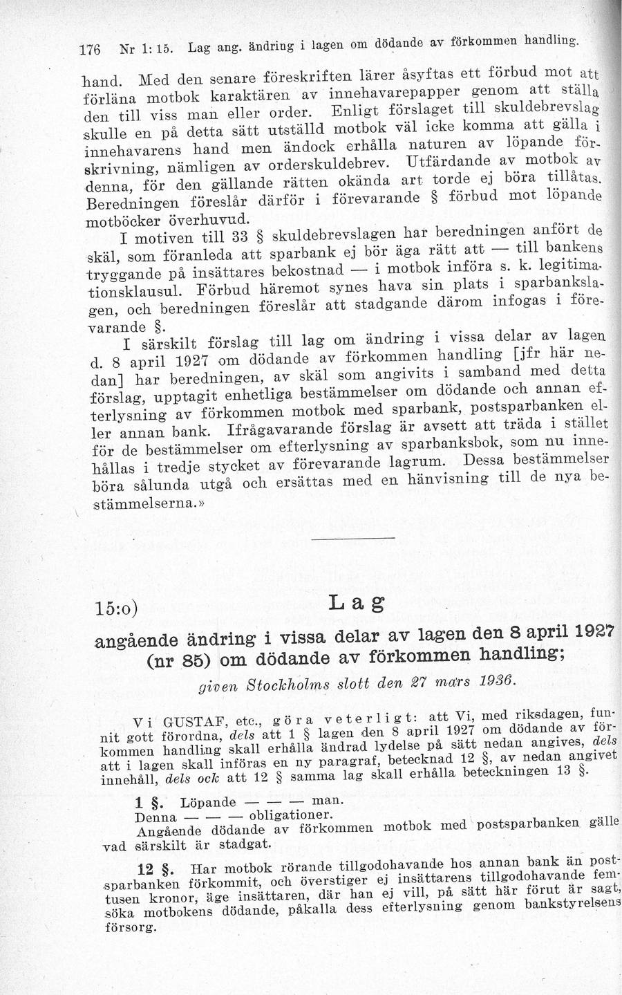 Sidbild, NJA II 1936 s. 176