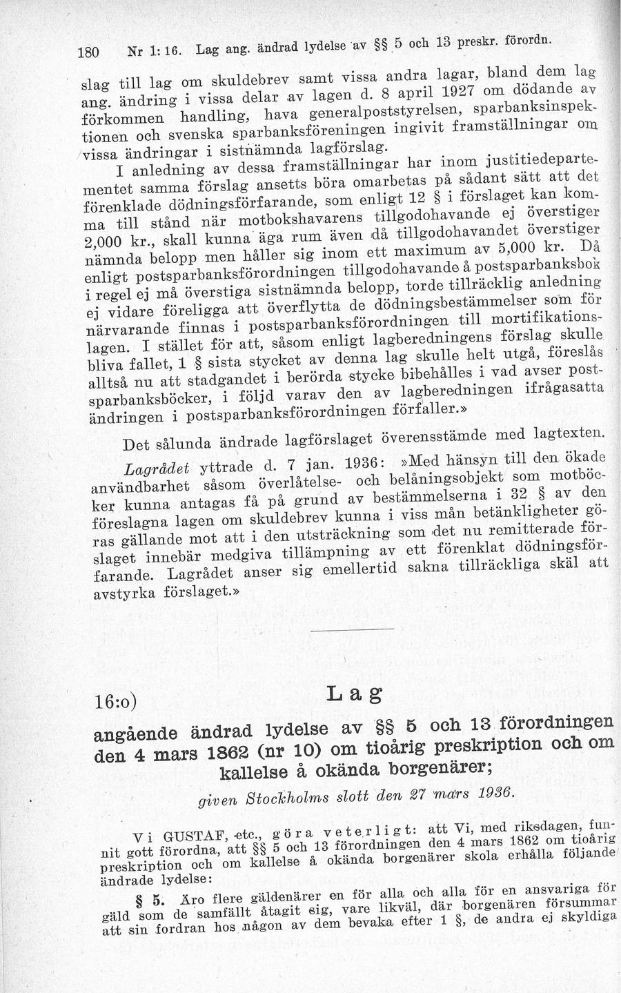 Sidbild, NJA II 1936 s. 180