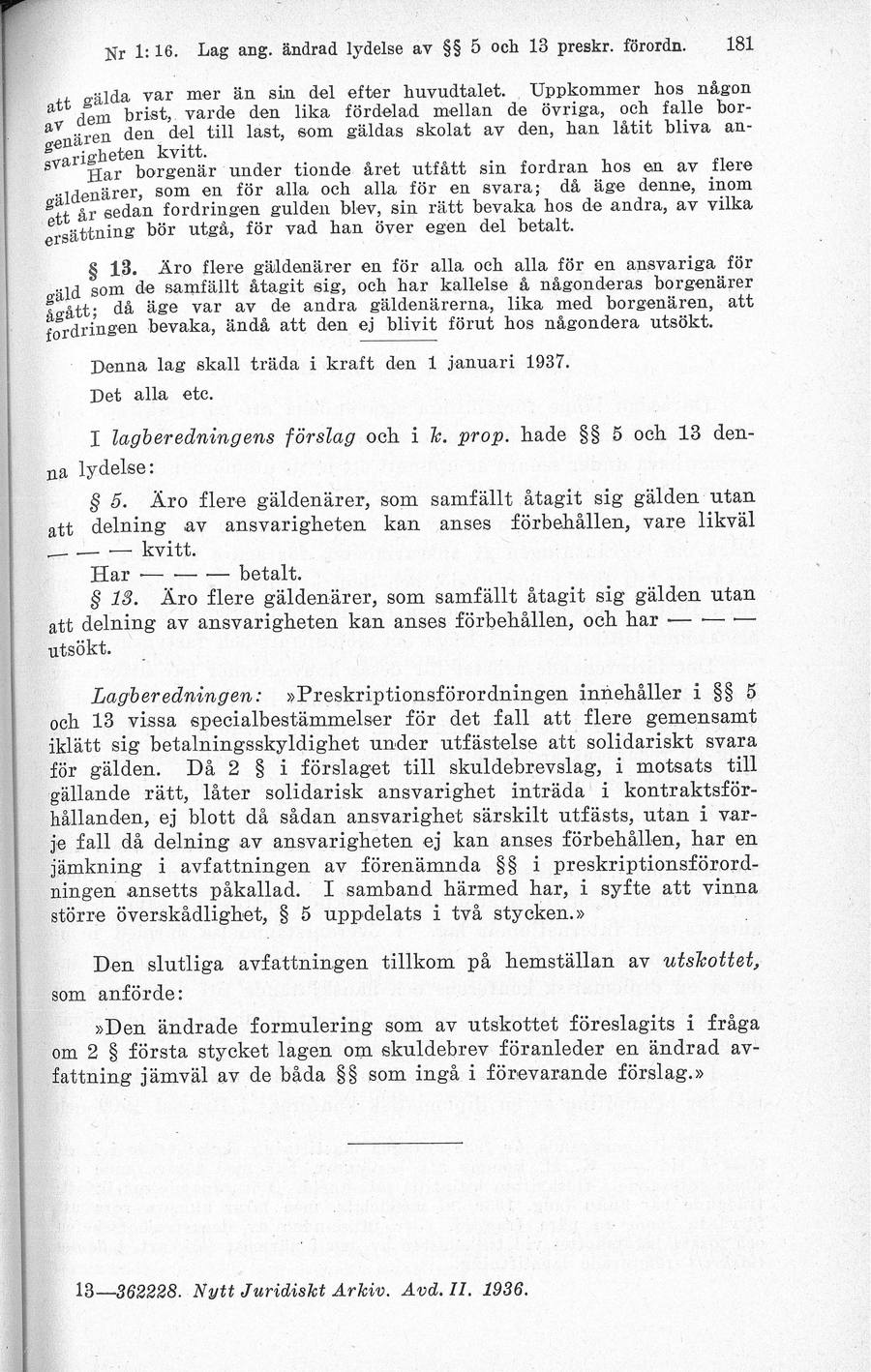 Sidbild, NJA II 1936 s. 181
