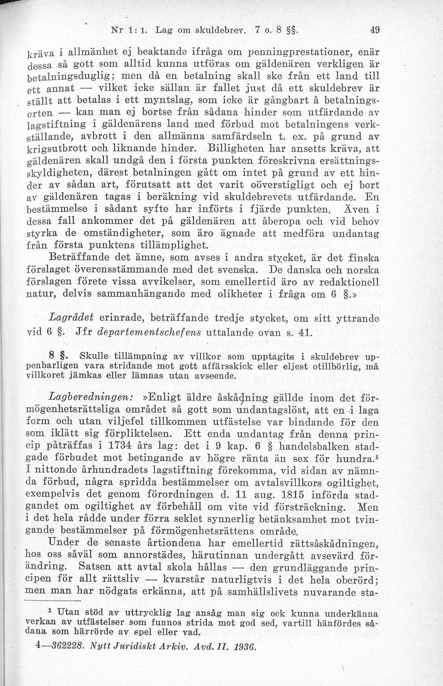 Sidbild, NJA II 1936 s. 49