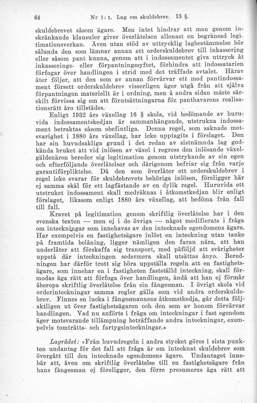 Sidbild, NJA II 1936 s. 64