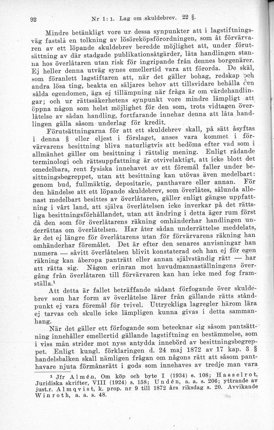 Sidbild, NJA II 1936 s. 92